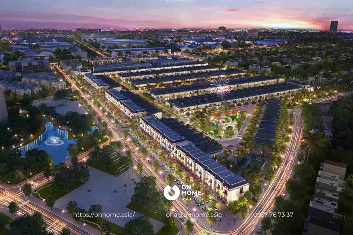 Phối cảnh dự án Đại Phước Molita