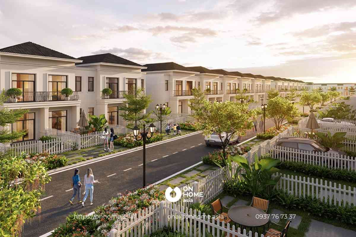 Biệt thự dự án Phúc An Ashita Bình Dương