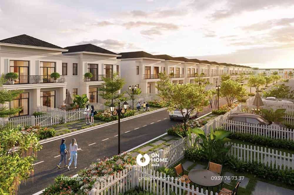 Biệt thự dự án Phúc An Ashita Bình Dương