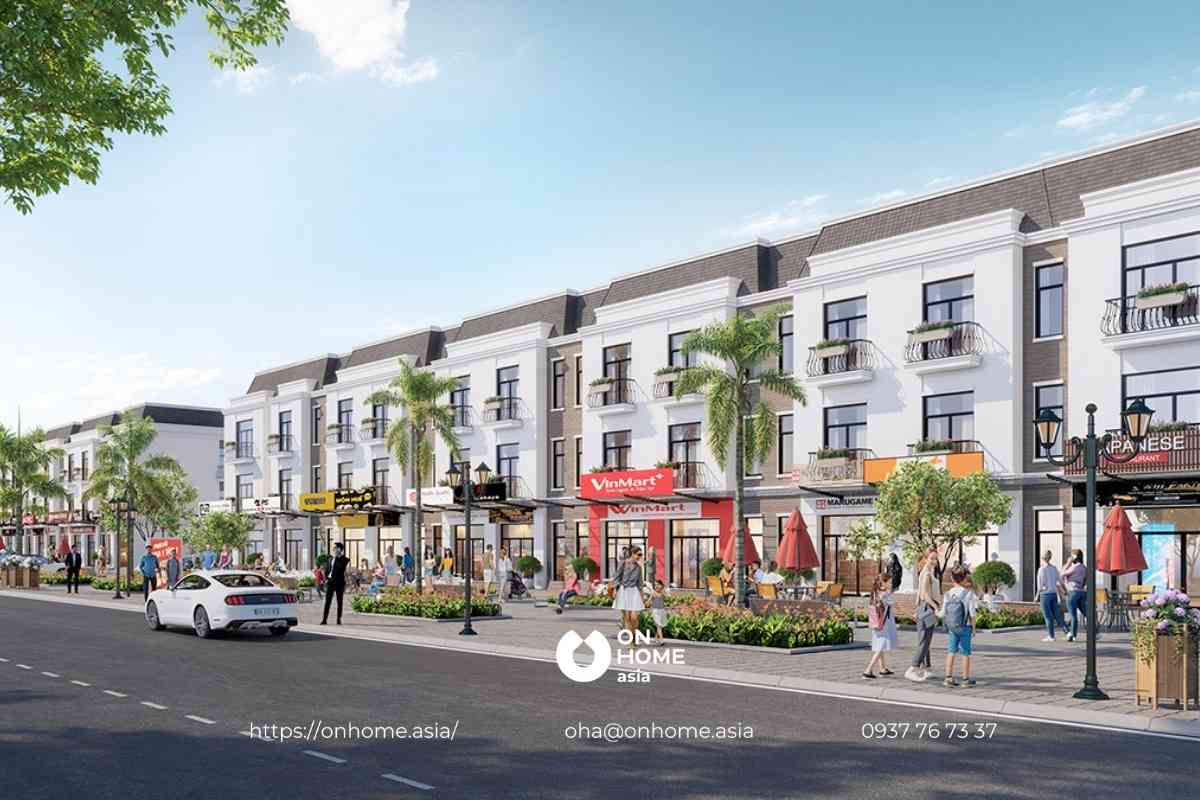 Shophouse&nbsp;dự án Phúc An Ashita