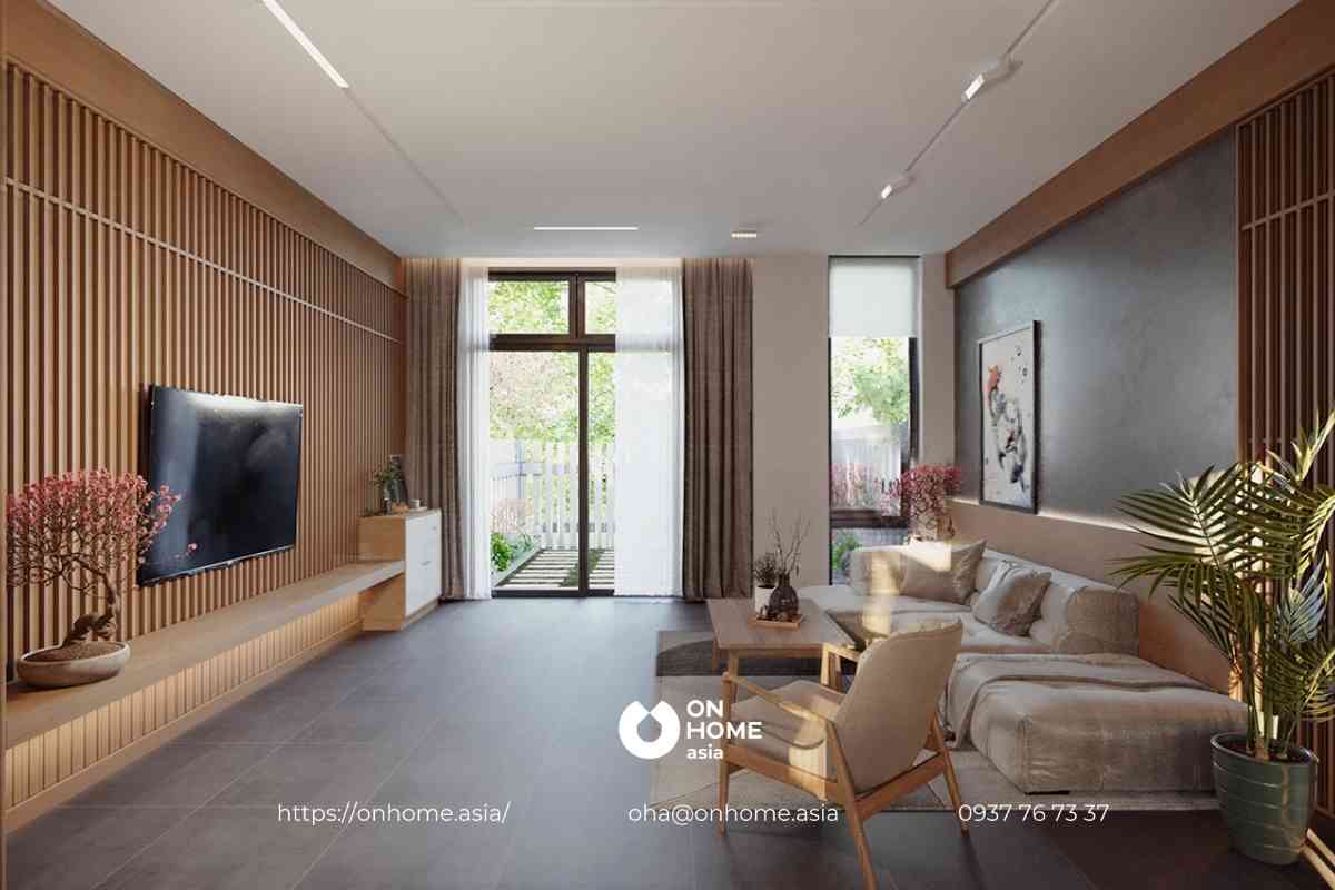 Nội thất nhà phố Phúc An Ashita