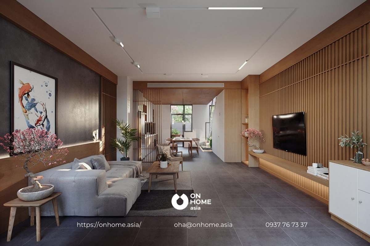 Nội thất nhà phố Phúc An Ashita