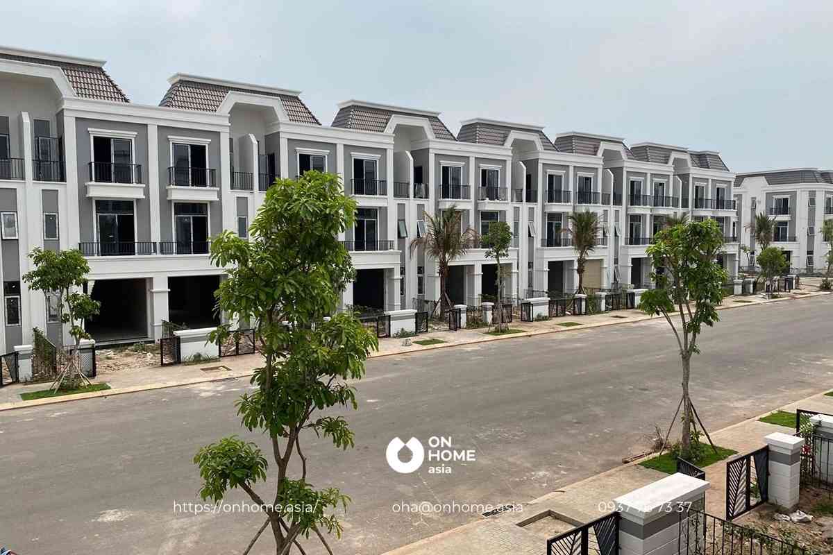 Tiến độ xây dựng Shophouse Ashita Bàu Bàng Bình Dương