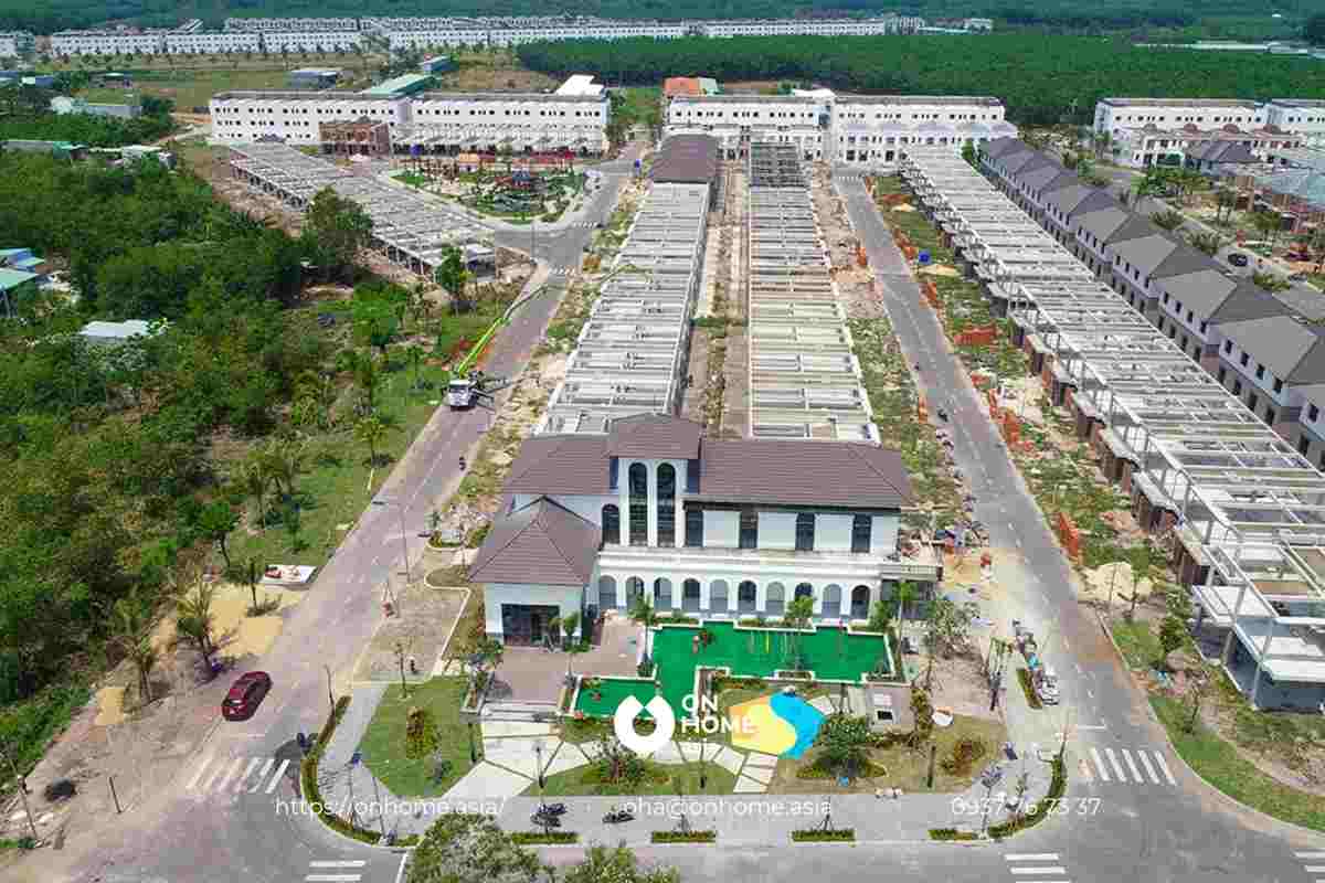 Tiến độ xây dựng dự án Phúc An Ashita Bàu Bàng Bình Dương