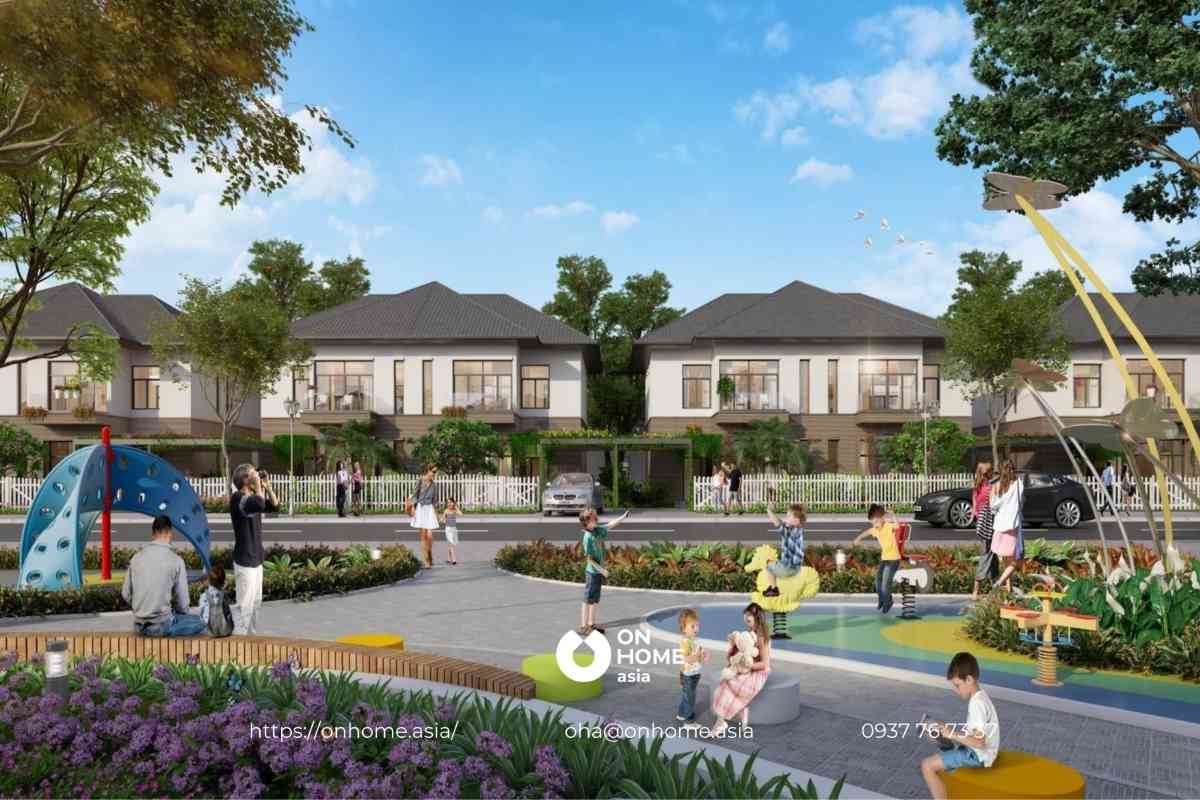 Khu vui chơi giải trí của dự án Ashita Bàu Bàng