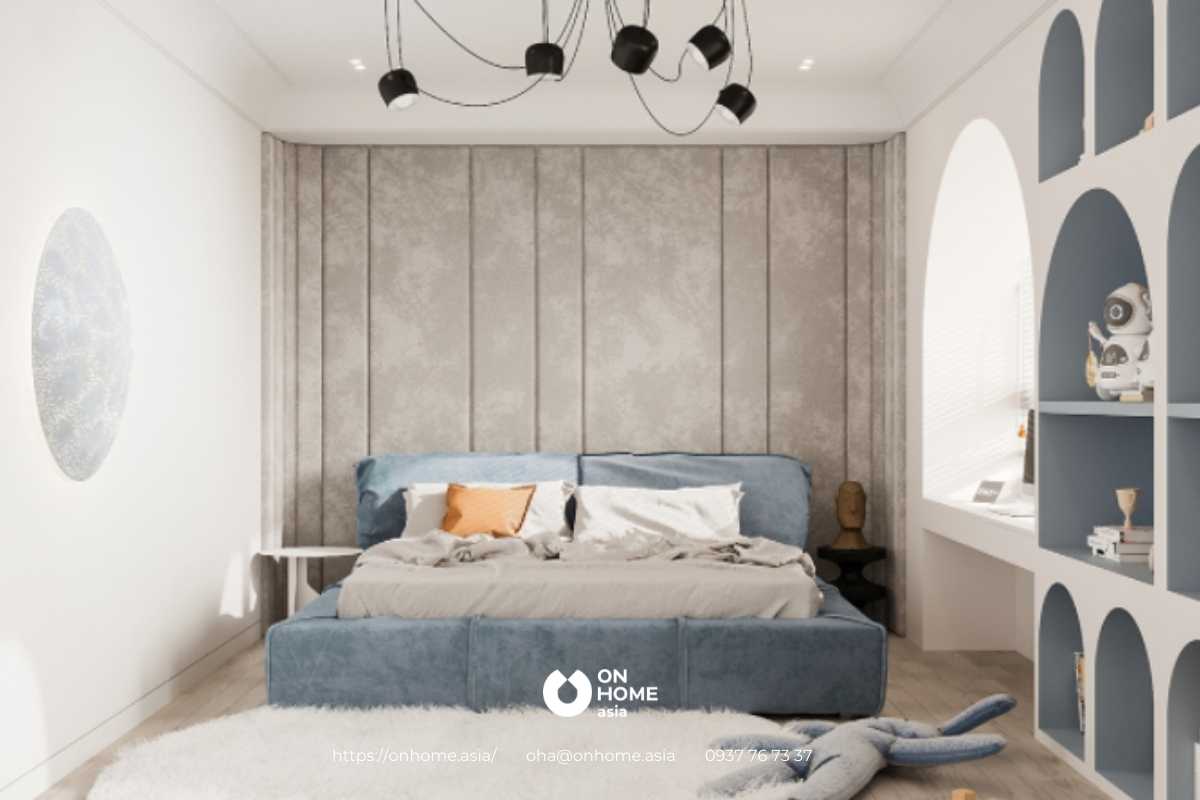 Thiết kế phòng ngủ trẻ em mang đến cho con một không gian riêng