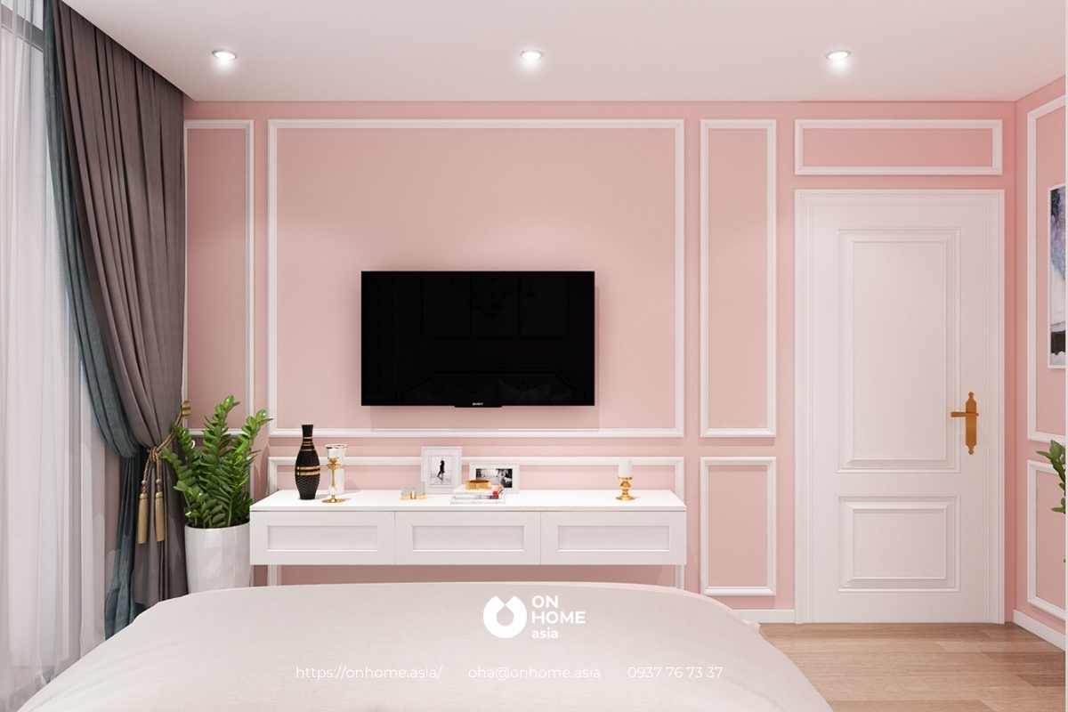 Toàn bộ không gian toát lên nét đẹp dịu dàng