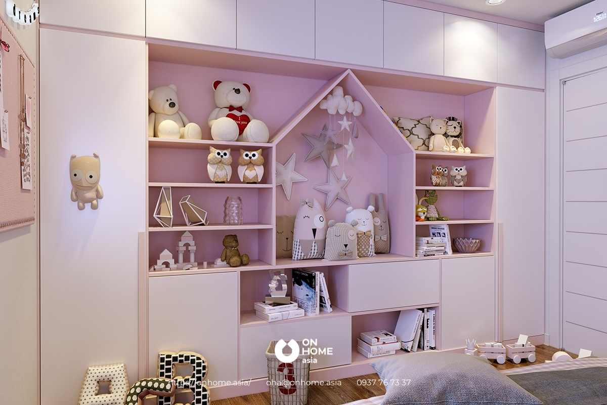 Không gian toát lên sự dễ thương