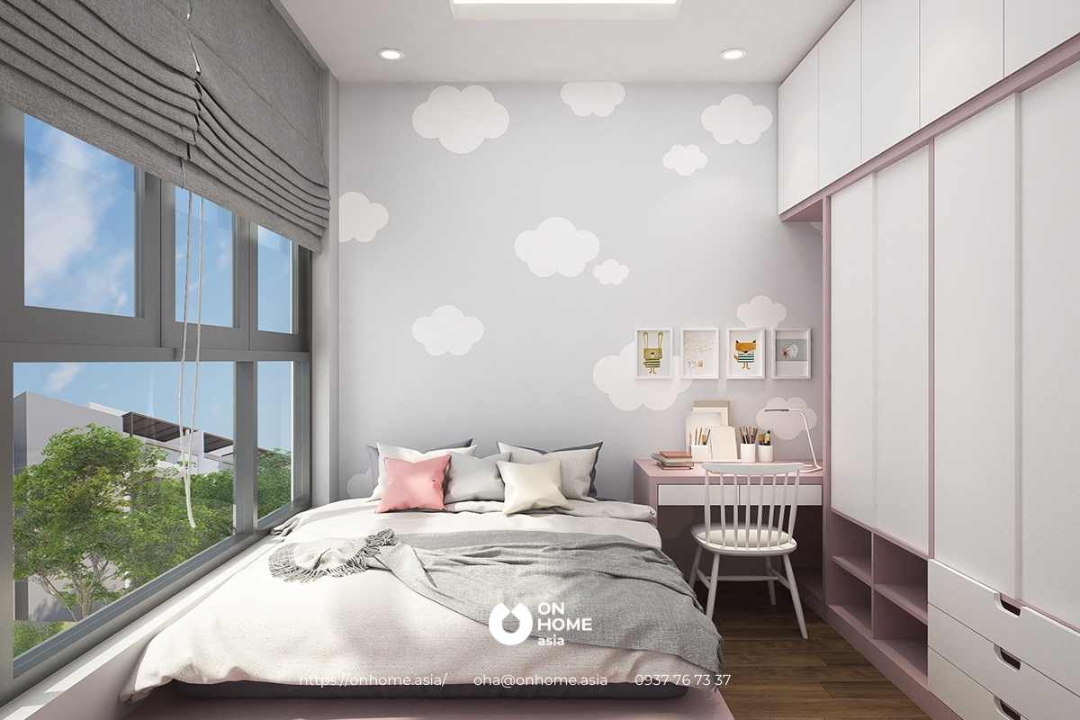 Thiết kế phòng ngủ trẻ em 5m2