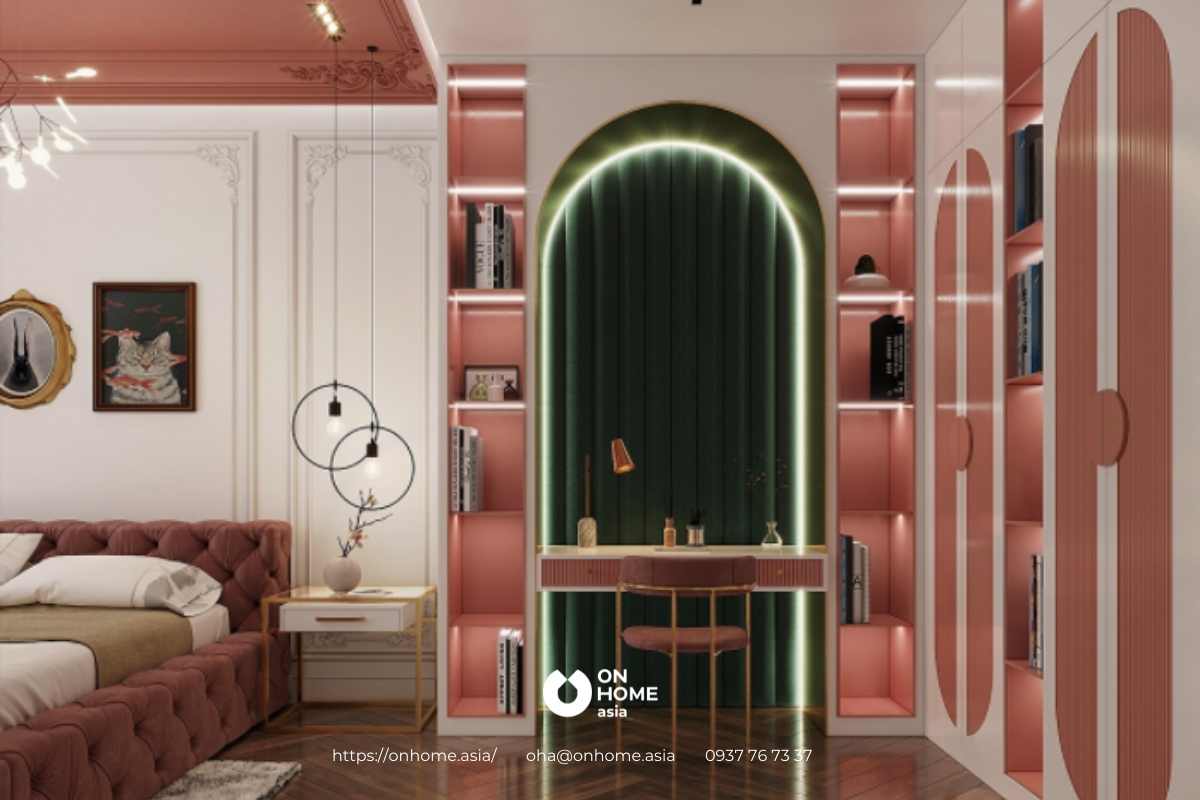 Nội thất phòng ngủ trẻ em sang trọng&nbsp;