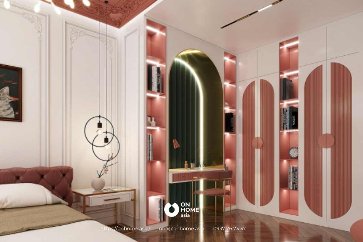 Ánh sáng ẩn trong nội thất giúp không gian trở nên sang trọng hơn