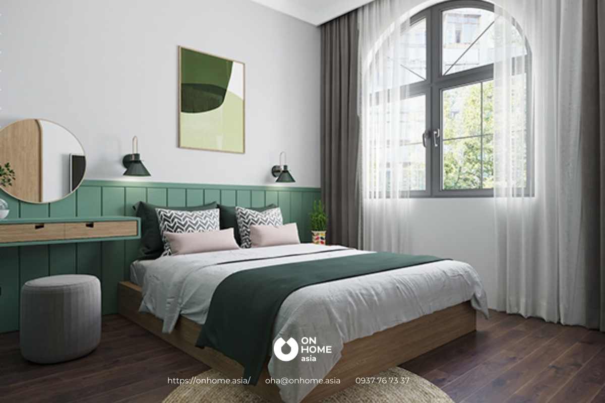 Cửa sổ lớn giúp không gian trở nên thông thoáng hơn