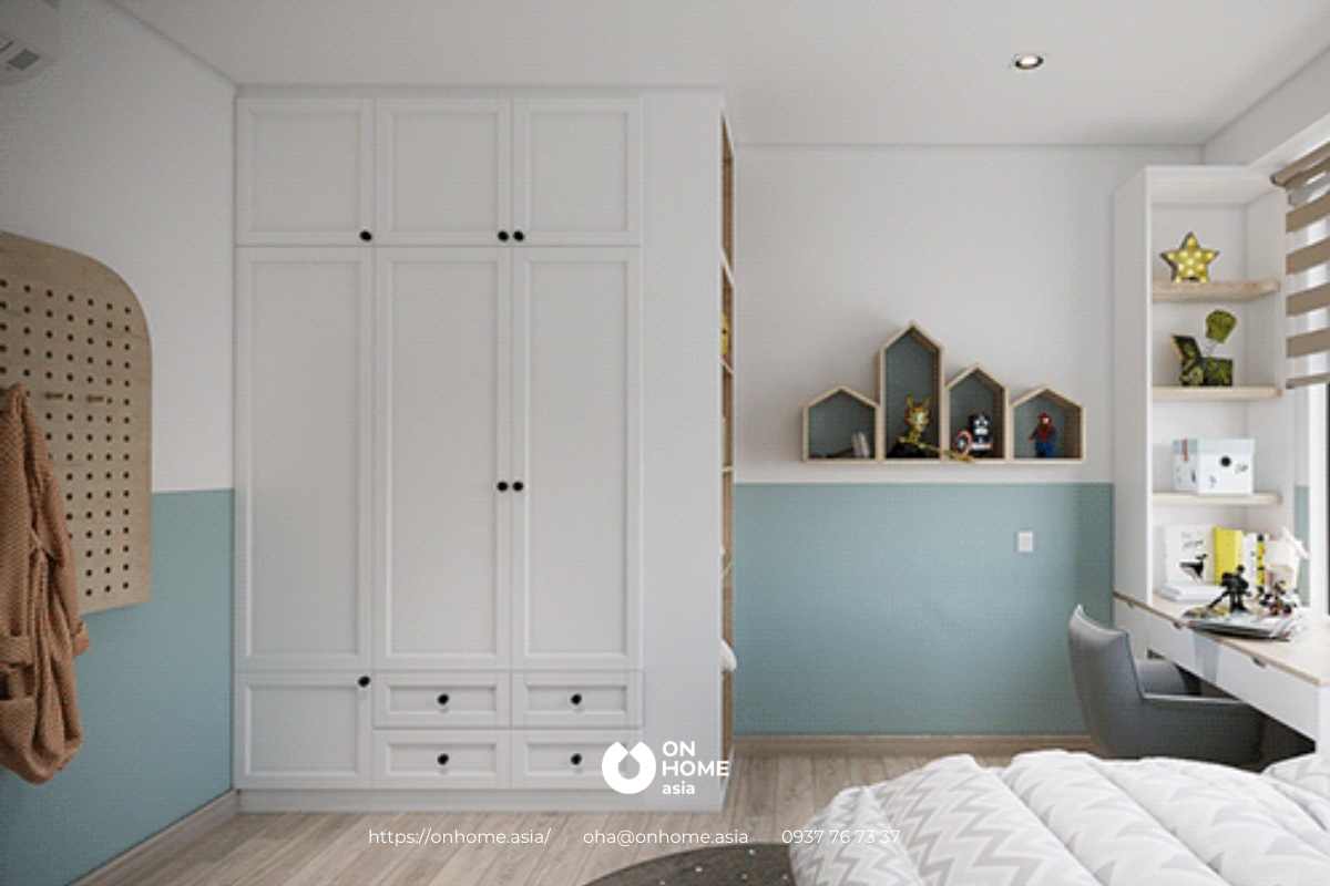 Phòng ngủ trẻ em với những họa tiết đáng yêu&nbsp;