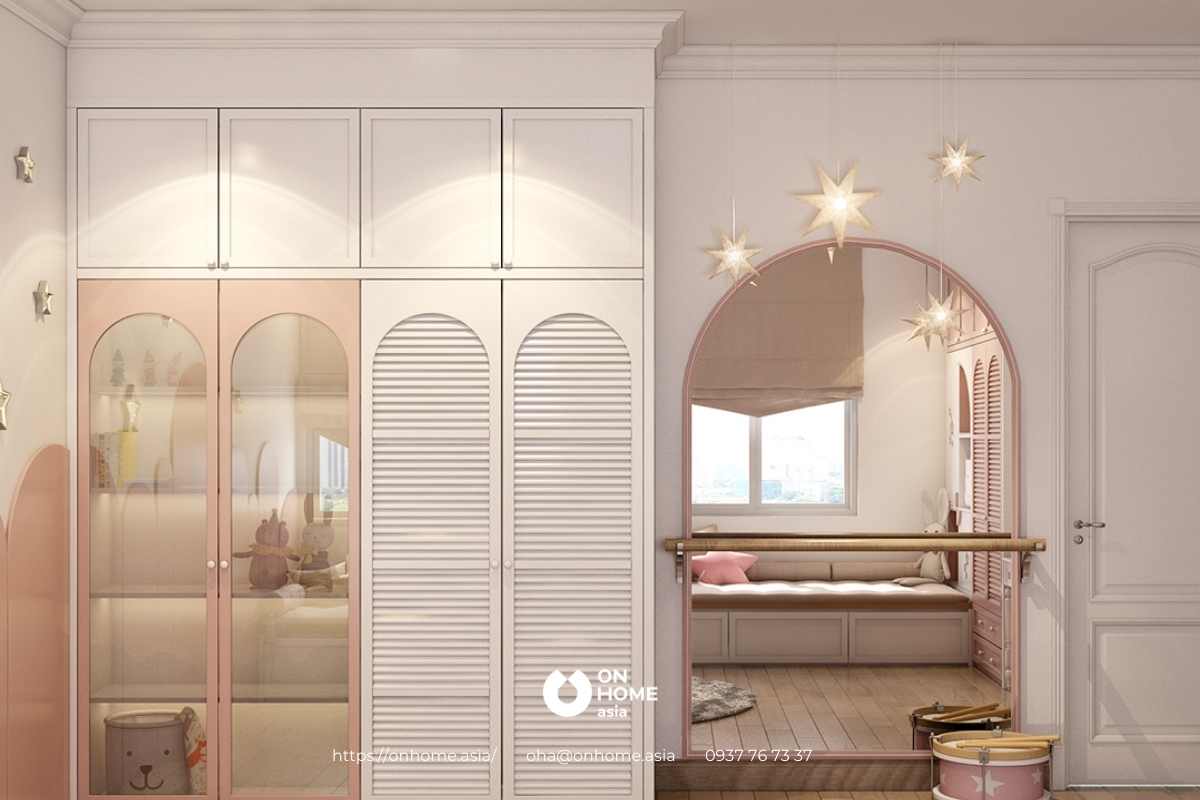 Không gian phòng ngủ bé đẹp