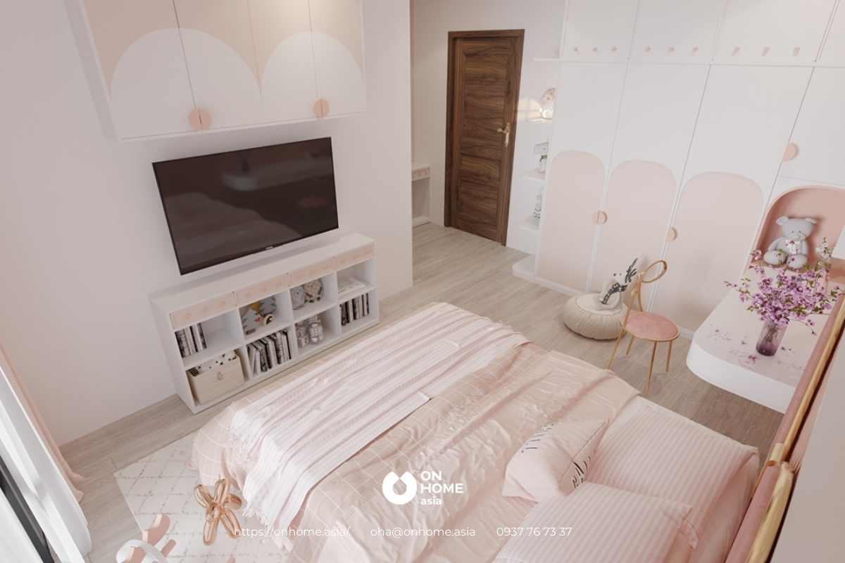 Kệ trang trí phòng ngủ đẹp