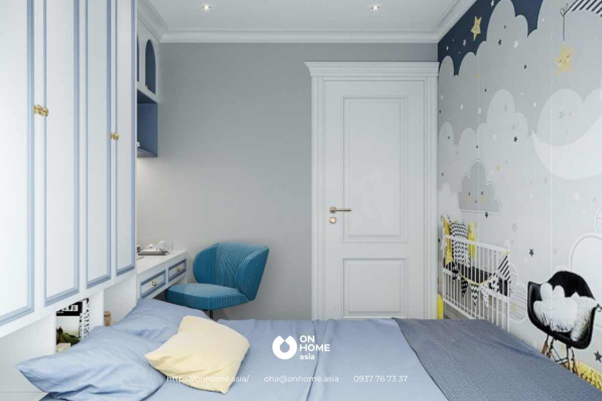 Nội thất được bố trí hài hòa mang đến một không gian đẹp