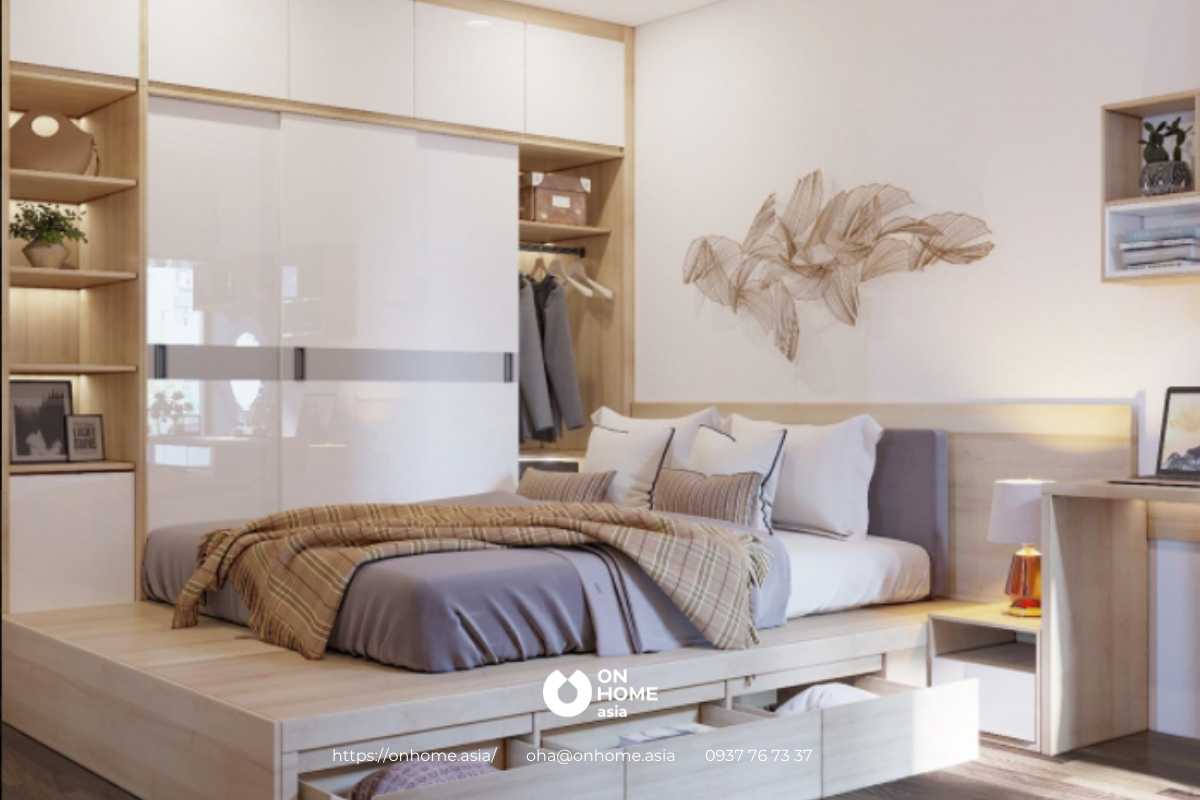 Thiết kế phòng của bé với diện tích hợp lý mang lại sự thoải mái