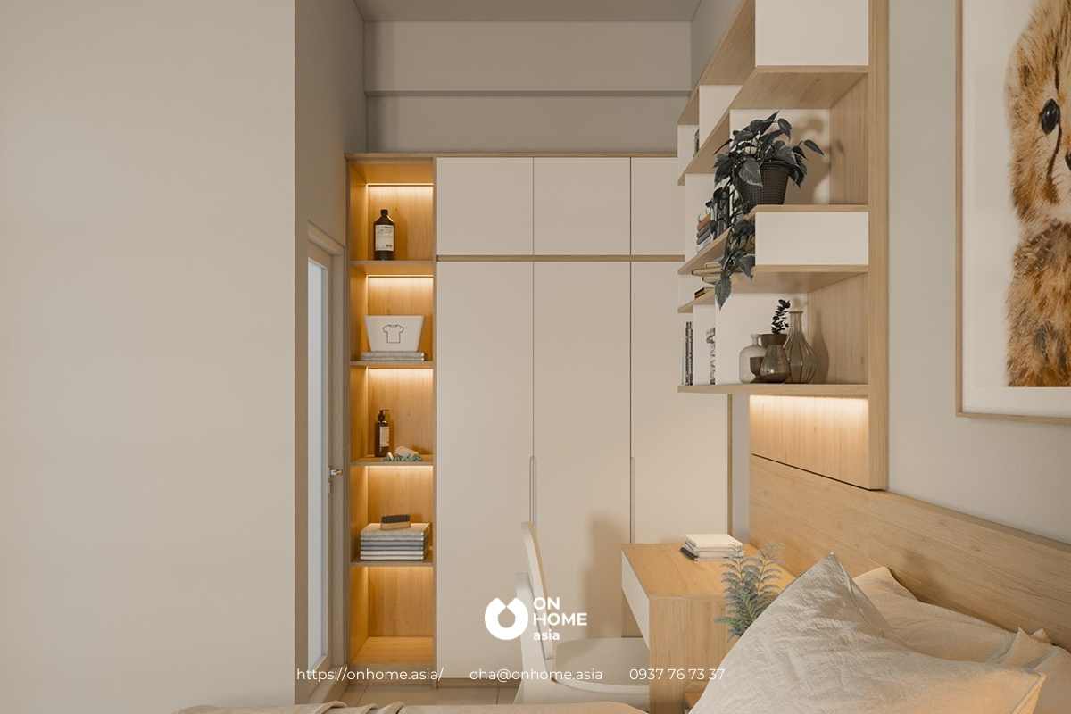 Bài trí không gian đơn giản nhưng vẫn toát lên nét tinh tế&nbsp;