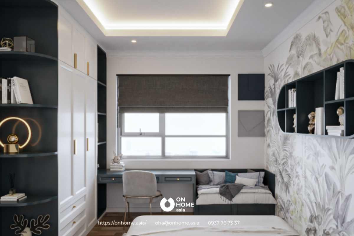 Những họa tiết bắt mắt giúp không gian của bé trở nên sinh động hơn