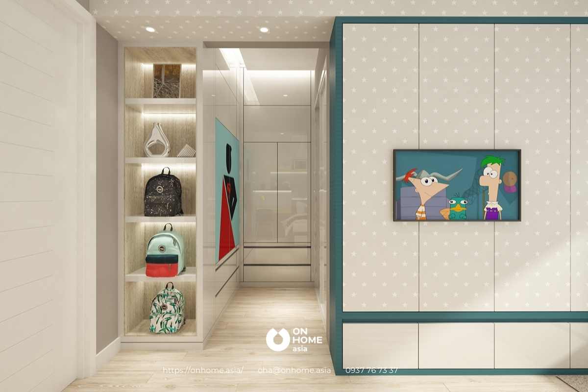 Những họa tiết đáng yêu giúp không gian cuốn hút hơn