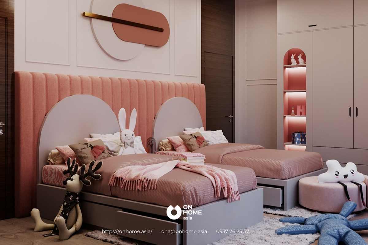 Không gian được bố trí đầy đủ nội thất