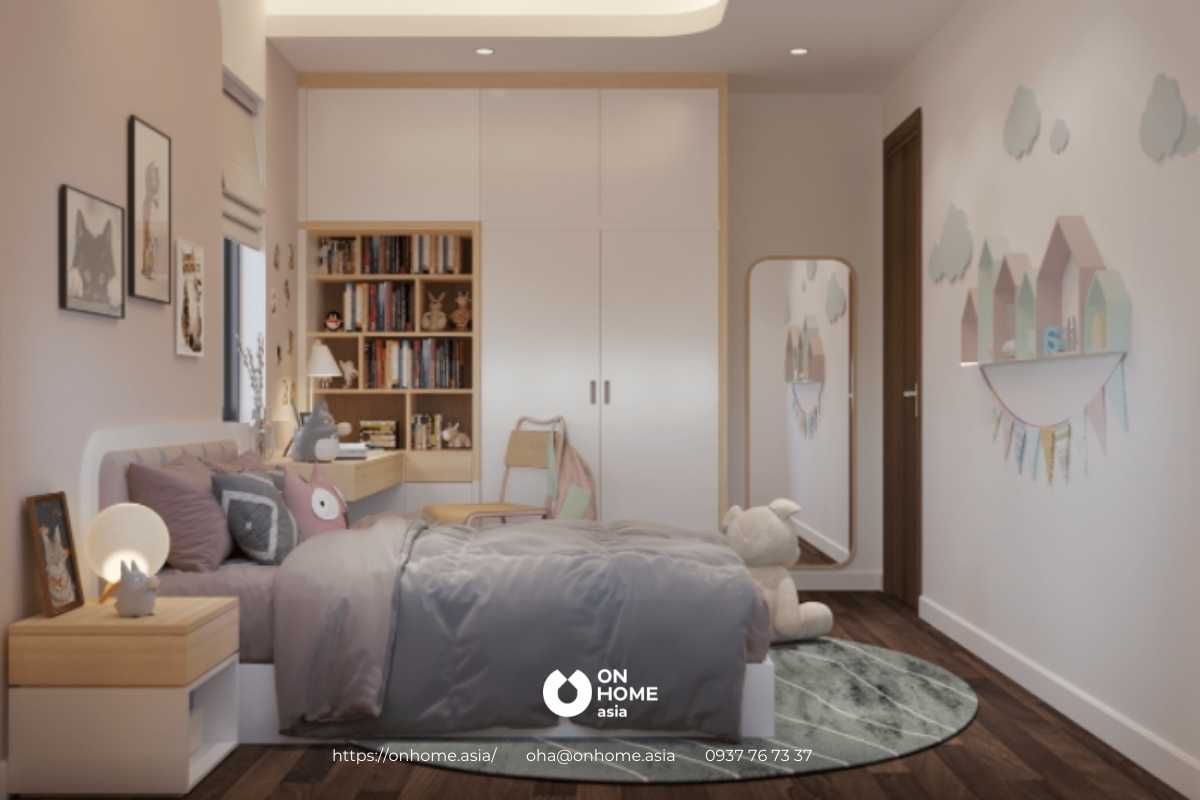 Sự kết hợp màu sắc tạo nên một bức tranh hài hòa