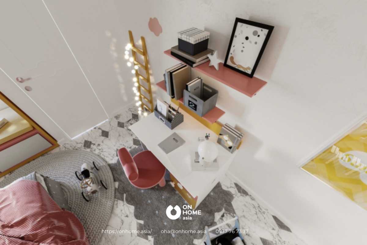 Bàn học trẻ em thiết kế xinh xắn