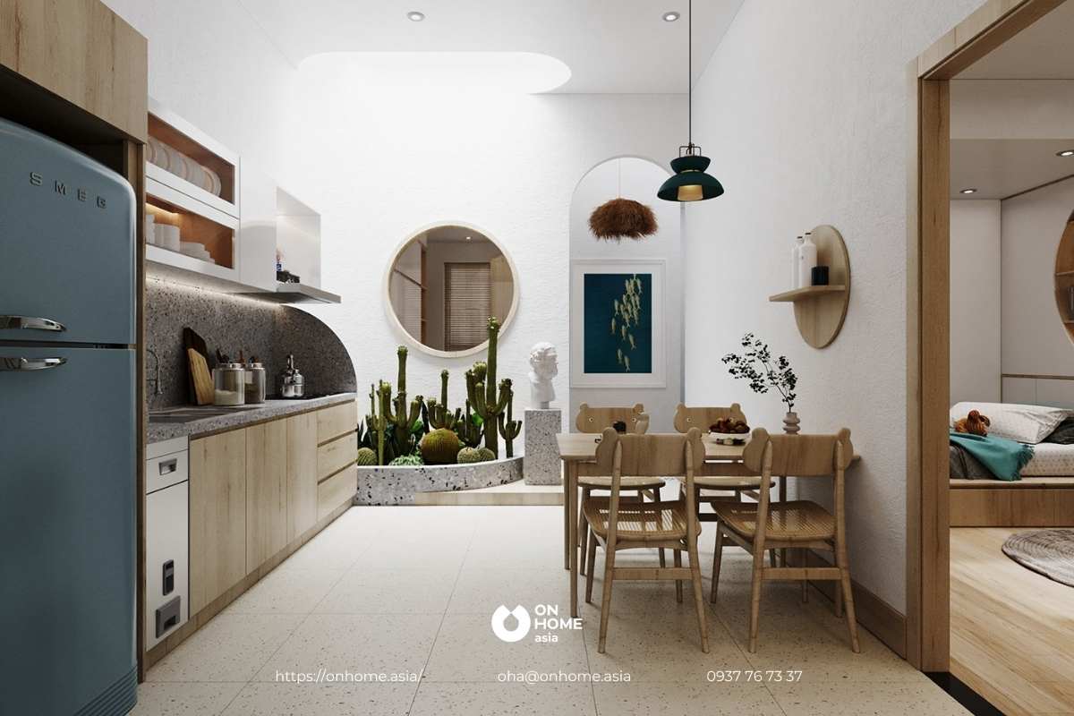 Thiết kế bếp đẹp mà tinh tế