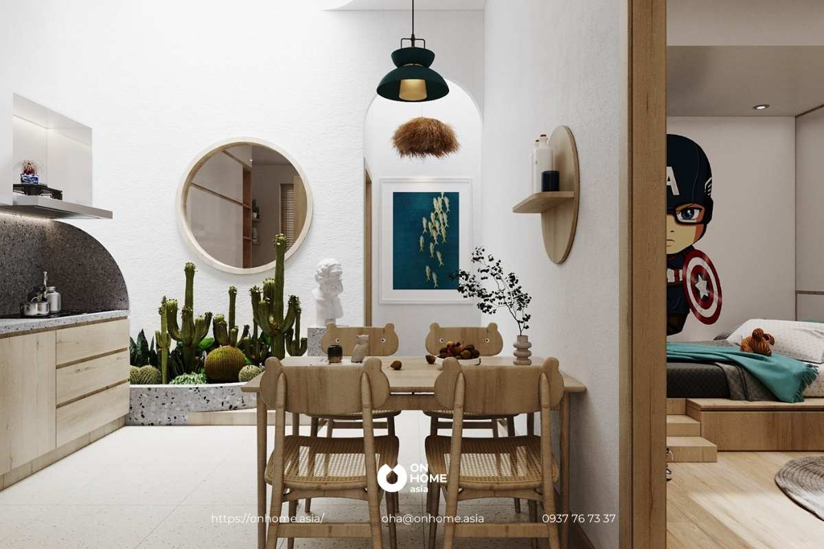 thiết kế phòng bếp đẹp