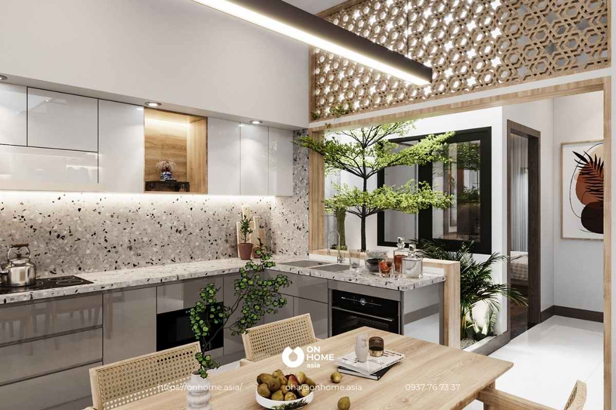 Yếu tố xanh được lồng ghép trong nội thất