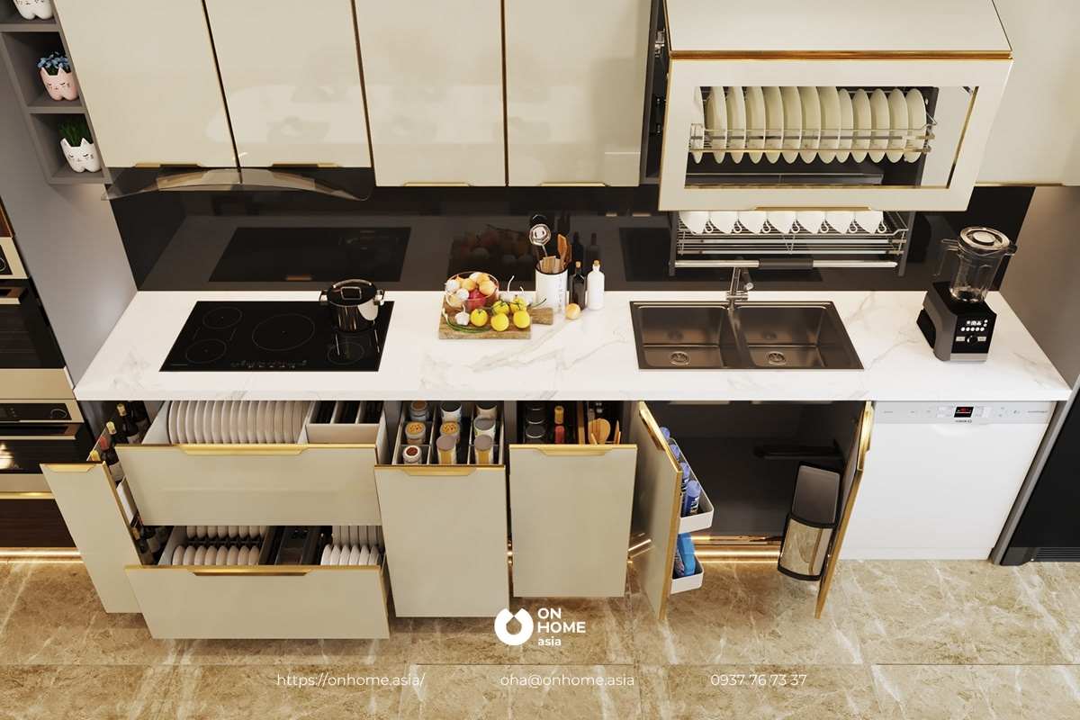 Tủ bếp thông minh&nbsp;