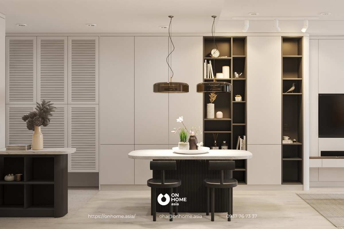 phòng bếp đẹp hiện đại