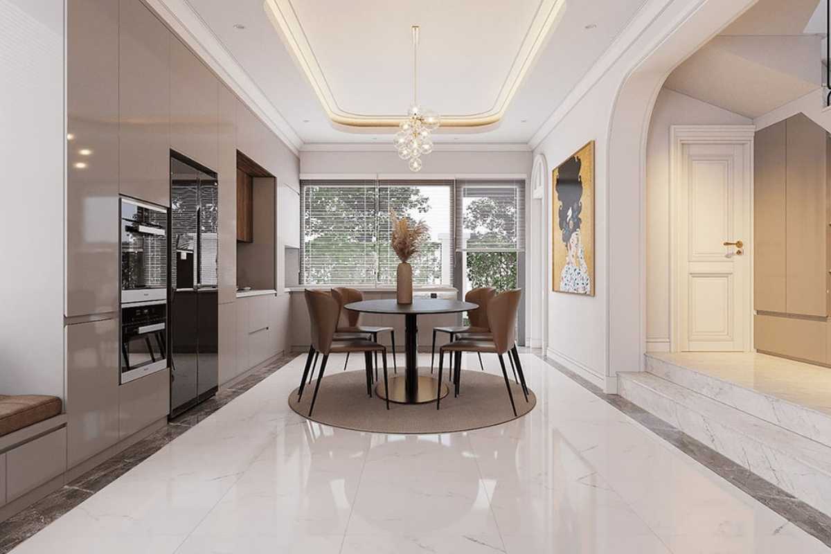 Cách bố trí phòng bếp đẹp, đơn giản