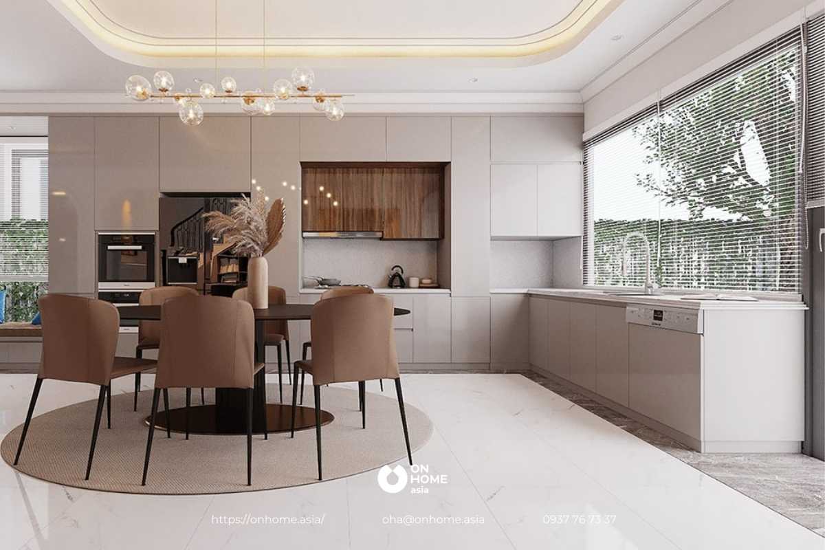 Bàn ăn phòng bếp đẹp