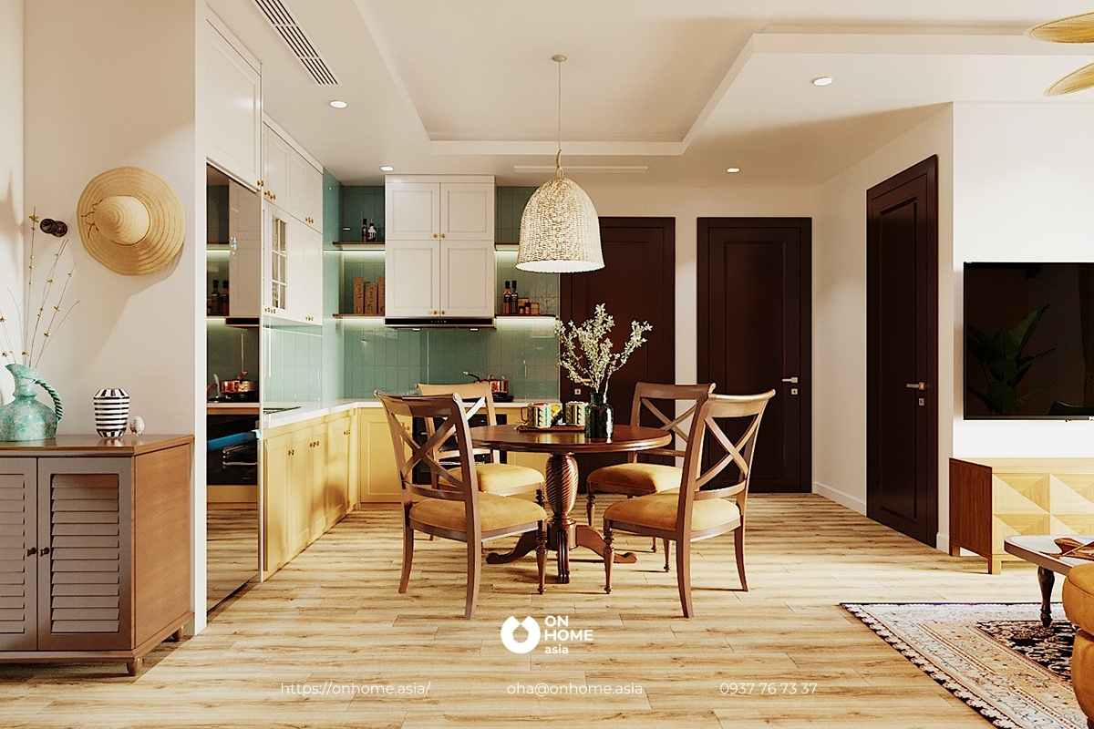 Trang trí bếp đẹp toát lên sự sang trọng, hiện đại