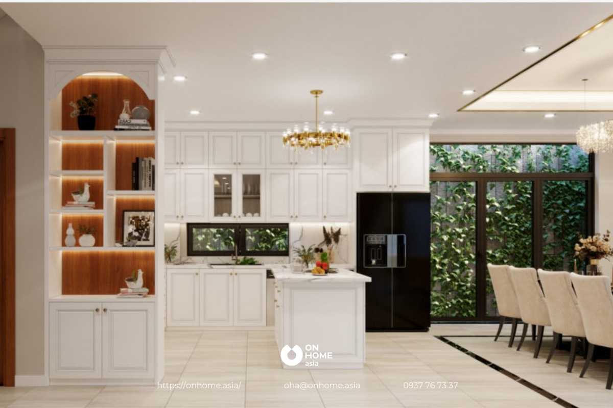 Ý tưởng trang trí bếp đẹp, tinh tế