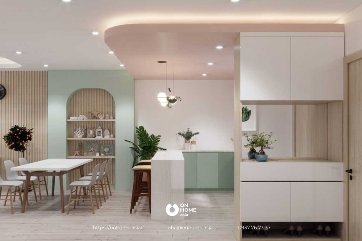 Phòng bếp nhỏ xinh&nbsp;