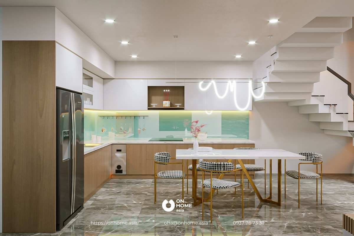 Thiết kế phòng bếp đẹp, hiện đại