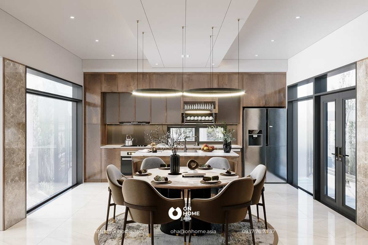 bàn ăn phòng bếp đẹp