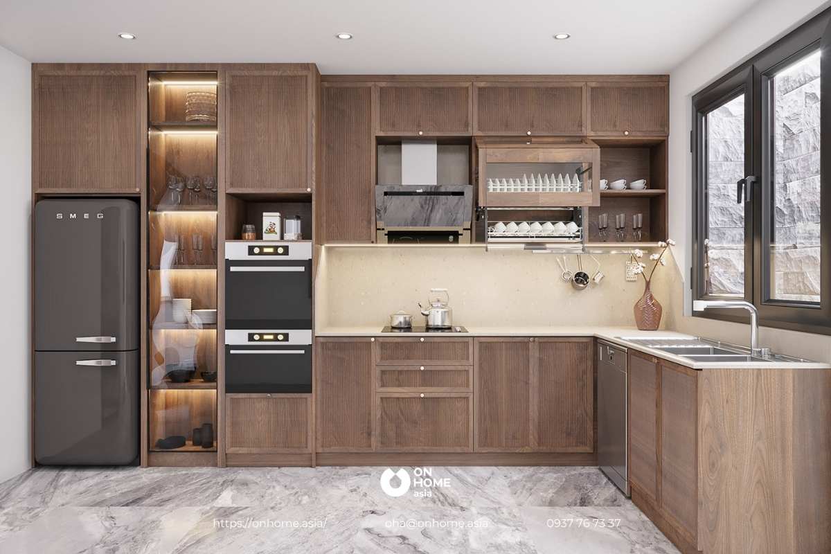 Tủ bếp thông minh