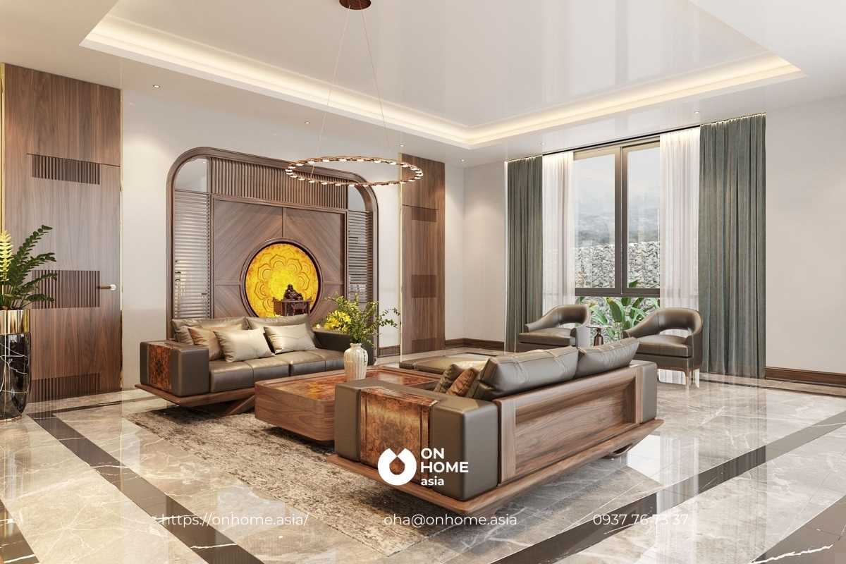 Bộ sofa gỗ cao cấp nhập khẩu