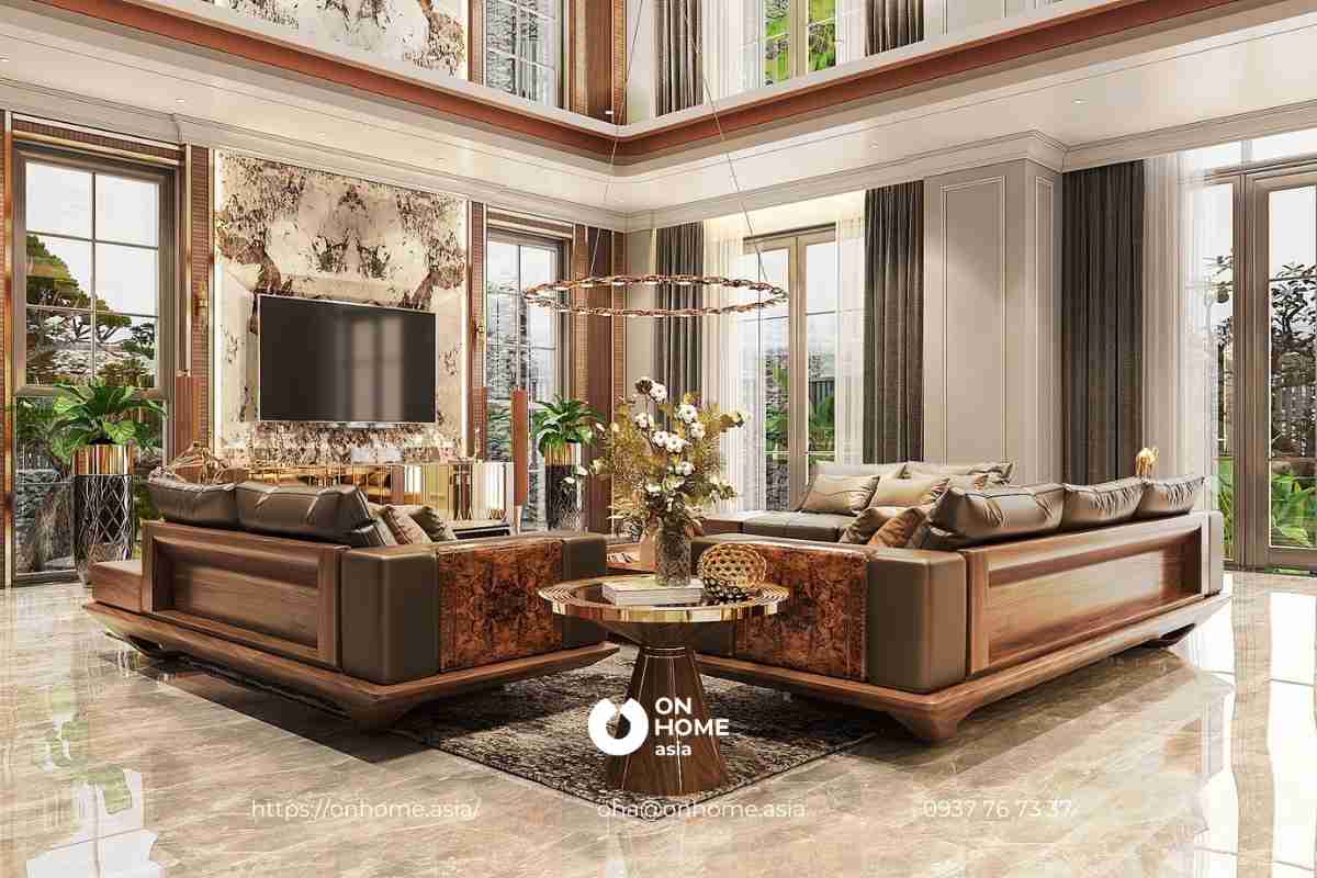 Nội thất biệt thự đẹp, sang trọng