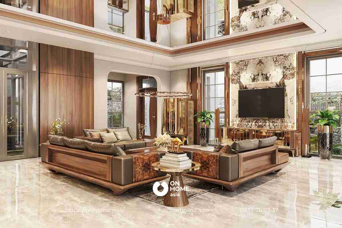 Nội thất biệt thự đẹp, sang trọng