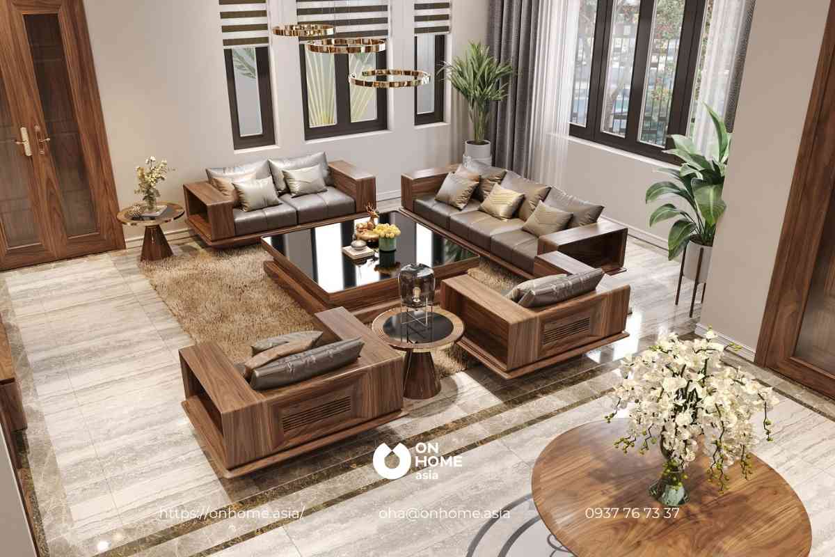 Thiết kế nội thất hài hòa cuốn hút