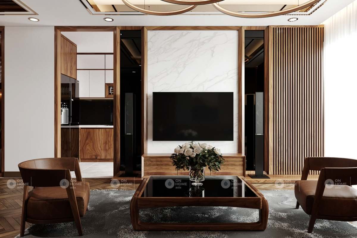 Bàn trà được thiết kế hiện đại&nbsp;