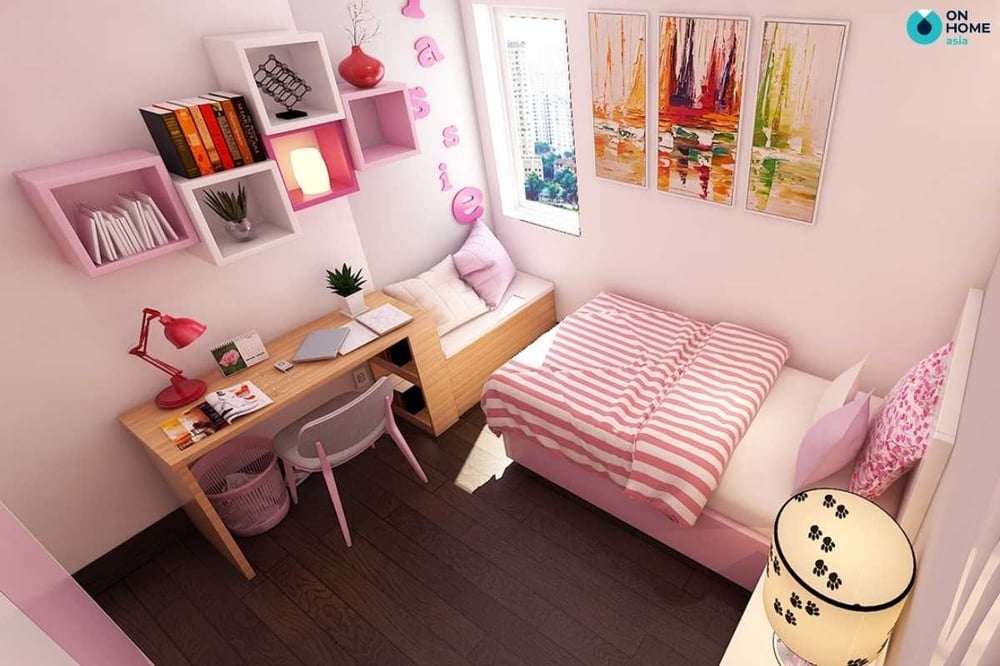 Nội thất phòng ngủ trẻ em đơn giản hiện đại