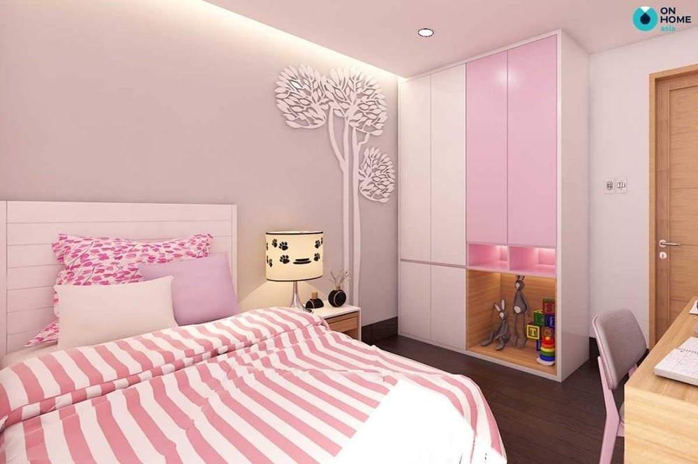 Phòng ngủ trẻ em đơn giản, hiện đại