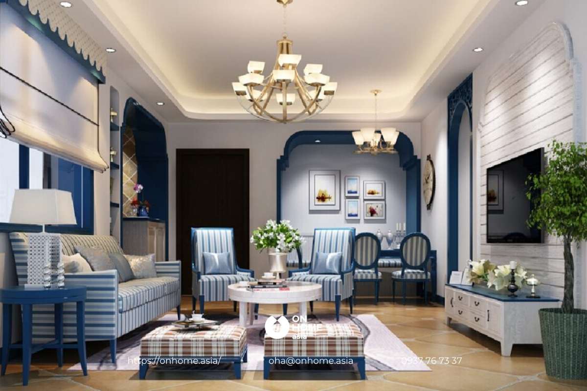 Yếu tố thiên nhiên trong phong cách Địa Trung Hải