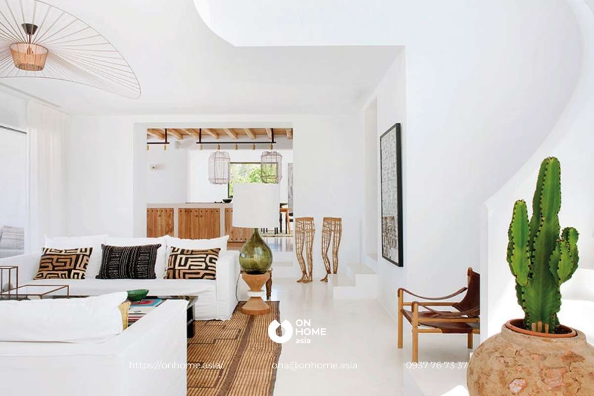 Nội thất đơn giản, nhẹ nhàng