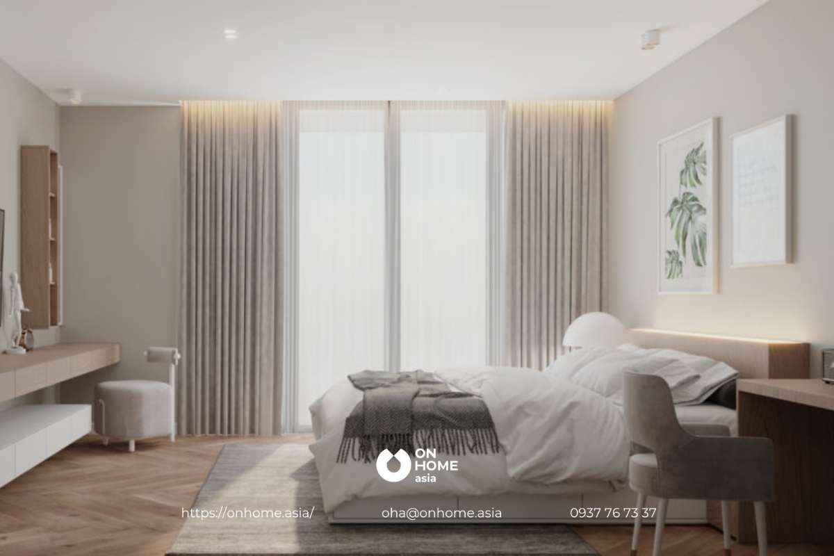Phòng ngủ đơn giản, tinh tế